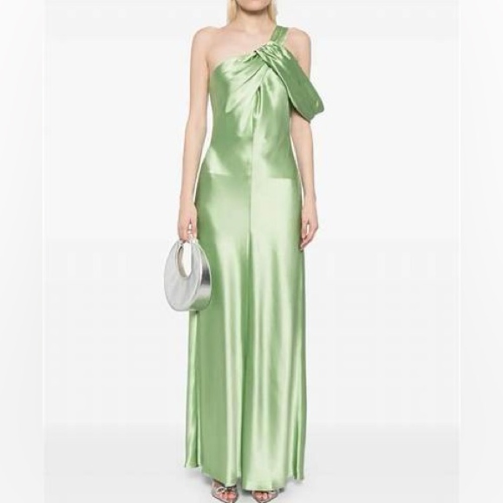 ACLER HILDER ONE-SHOULDER COLUMN MAXI DRESS